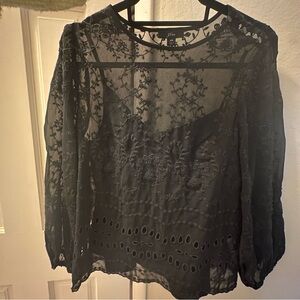 J. Crew Embroidered Blouse NWOT